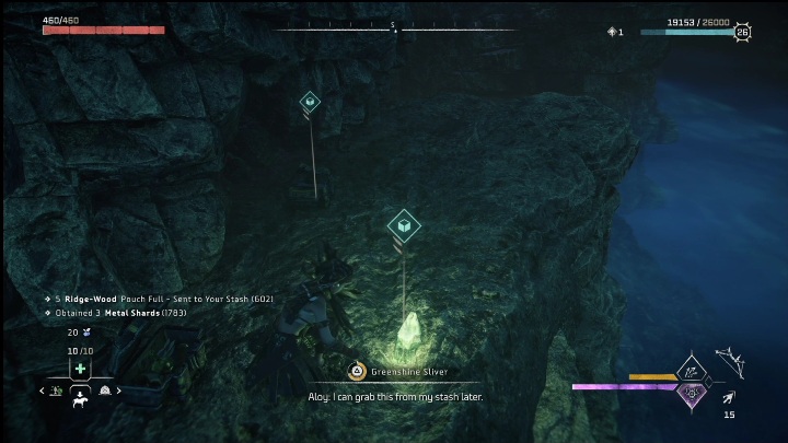 There are many resources to be found in the sunken caverns - Horizon Forbidden West: Sunken Caverns - how to complete? - Secrets & Collectibles - Horizon Forbidden West Guide