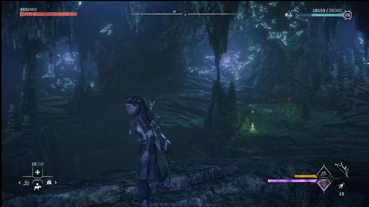 Using the Focus should make your job much easier (R3 on the PlayStation) - Horizon Forbidden West: Sunken Caverns - how to complete? - Secrets & Collectibles - Horizon Forbidden West Guide