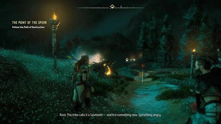 Description: Defeated the Sawtooth that threatened the Nora - Horizon Zero Dawn: Trophy Guide, achievements list - Appendix - Horizon Zero Dawn Guide, Walkthrough