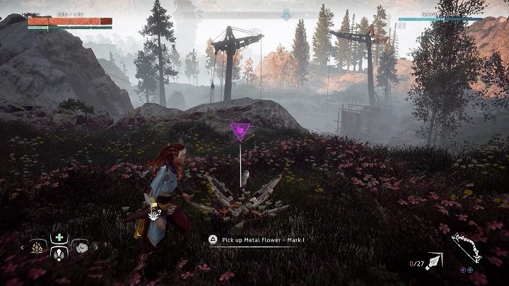 Description: Discovered a strange metal flower - Horizon Zero Dawn: Trophy Guide, achievements list - Appendix - Horizon Zero Dawn Guide, Walkthrough