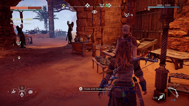 On Meridians map you can find merchant icons that have one difference when compared to the regular ones - Horizon Zero Dawn: Special treasures - what to do with them? - FAQ - Horizon Zero Dawn Guide, Walkthrough