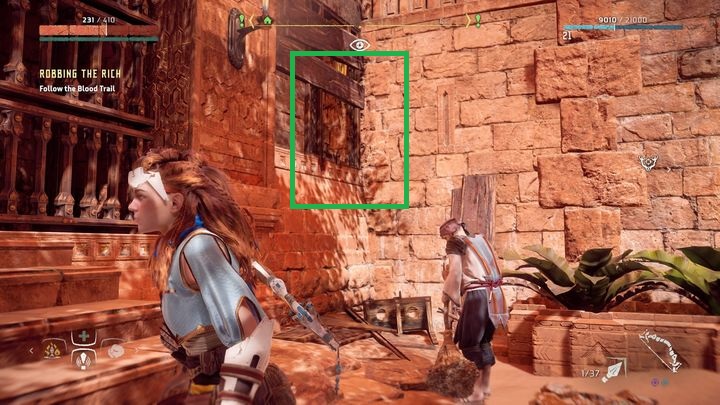 First, speak with merchants butler - Horizon Zero Dawn: Robbing the Rich walkthrough, tips - Meridian side quests - Meridian - Horizon Zero Dawn Guide, Walkthrough