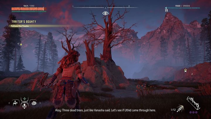 Go to the place pointed by Vanasha - Horizon Zero Dawn: Traitors Bounty - side quest walkthrough, tips - Sunfall - Sunfall - Horizon Zero Dawn Guide, Walkthrough