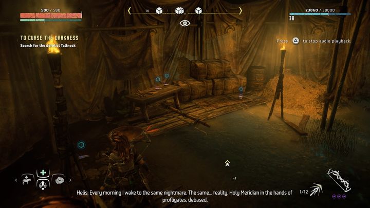 Pass through the bridge - Horizon Zero Dawn: To Curse the Darkness walkthrough, tips - Main Missions | Walkthrough - Horizon Zero Dawn Guide, Walkthrough