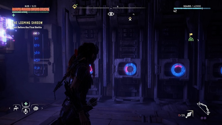 There you will find another panel - Horizon Zero Dawn: The Ancient Armory - side quest walkthrough, tips - The World - The world - Horizon Zero Dawn Guide, Walkthrough