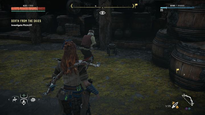 Near the device you will find Shahavad - Horizon Zero Dawn: Death from the Skies - side quest walkthrough - The World - The world - Horizon Zero Dawn Guide, Walkthrough