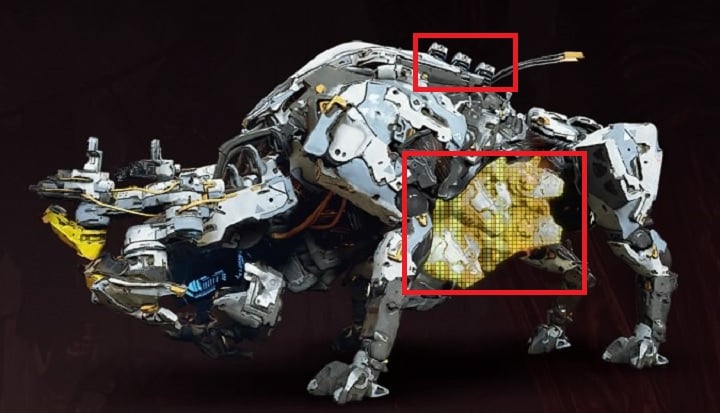 Trampler - Horizon Zero Dawn: All machines, list - Gameplay mechanics - Horizon Zero Dawn Guide, Walkthrough