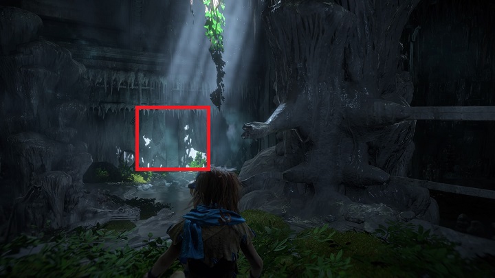 Youll enter a chamber containing various remnants of old machines - Horizon Zero Dawn: A Gift from the Past walkthrough, tips - Main Missions | Walkthrough - Horizon Zero Dawn Guide, Walkthrough