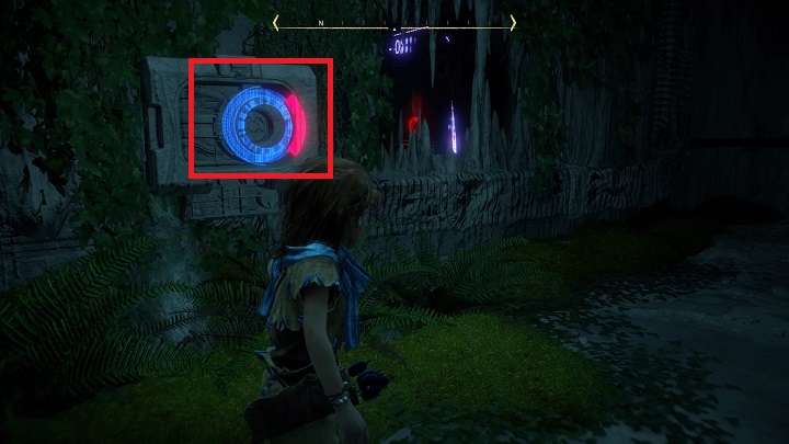 The way forward is cut off by a locked door - Horizon Zero Dawn: A Gift from the Past walkthrough, tips - Main Missions | Walkthrough - Horizon Zero Dawn Guide, Walkthrough