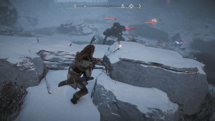 It turns out that the gate is stormed by a Corrupter and a few minor corrupted machines - Horizon Zero Dawn: A Seeker at the Gates walkthrough, tips - Main Missions | Walkthrough - Horizon Zero Dawn Guide, Walkthrough