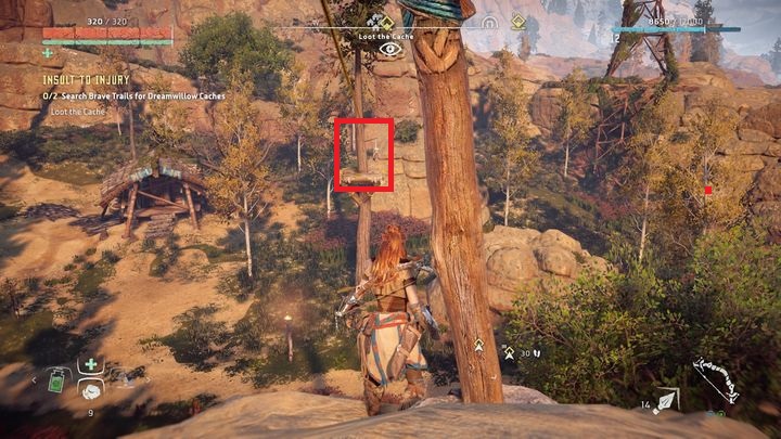 Both locations that are pointed by the mission marker are outside of Embraces terrain - Horizon Zero Dawn: Insult to Injury walkthrough, tips - Embrace side quests - Embrace - Horizon Zero Dawn Guide, Walkthrough