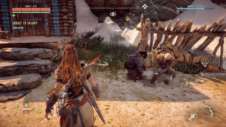 You wont find the herbs in any of the bags - Horizon Zero Dawn: Insult to Injury walkthrough, tips - Embrace side quests - Embrace - Horizon Zero Dawn Guide, Walkthrough