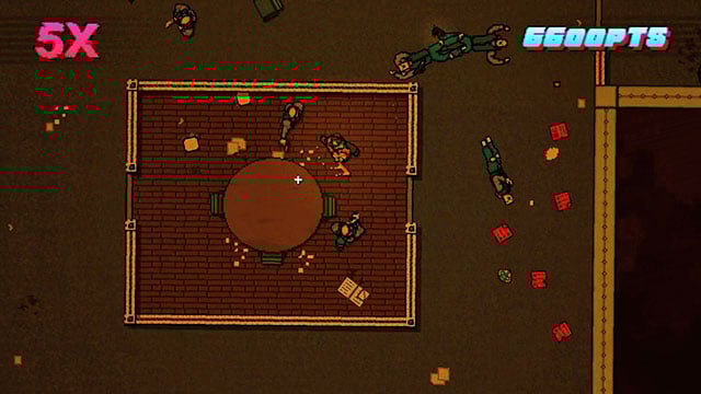 You will encounter another four enemies in the room on the left - Bonus Scene - The Abyss - Hotline Miami 2: Wrong Number - Game Guide and Walkthrough