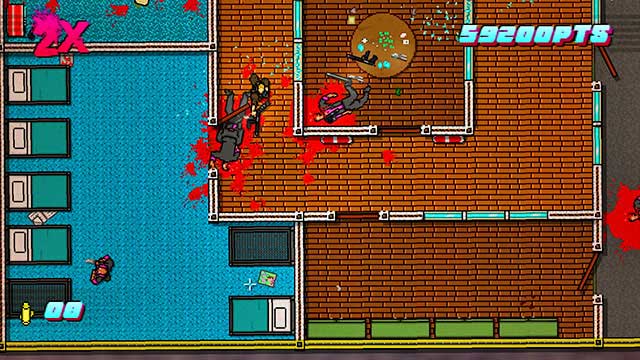 Leave the level and return to the car - Scene 11 - Dead Ahead - Act 3 - Climax - Hotline Miami 2: Wrong Number - Game Guide and Walkthrough