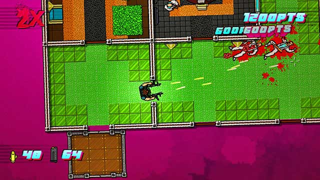 Enter the room by opening the door carefully - Scene 12 - Death Wish - Act 3 - Climax - Hotline Miami 2: Wrong Number - Game Guide and Walkthrough