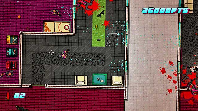 Go up - Scene 24 - Take Over - Act 6 - Catastrophe - Hotline Miami 2: Wrong Number - Game Guide and Walkthrough
