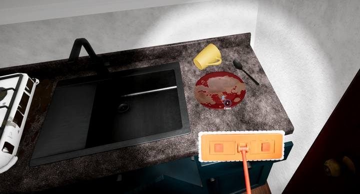 The flashlight will help you locate dirt on dark objects and in dimly lit rooms. - Types of construction works in House Flipper game - Basics of the House Flipper game - House Flipper Game Guide