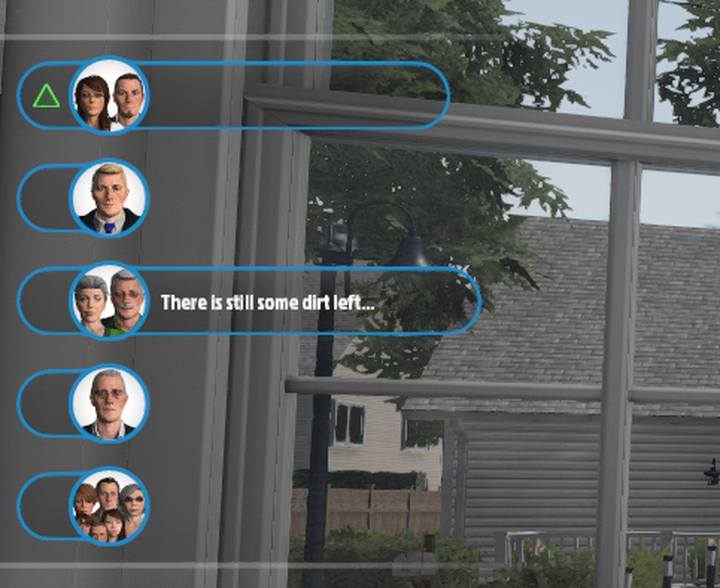 During the renovations, you will witness images of buyers on the left side of the screen - Characteristics of buyers in House Flipper Game - Free mode - House Flipper Game Guide