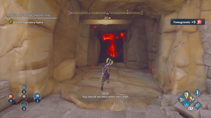 Once again, go to the new marker, this time your goal being the Vault, which will lead you to Hydra - Immortals Fenyx Rising: The Good, the Bad and the Tiny - walkthrough - Athenas tasks - Immortals Fenyx Rising Guide