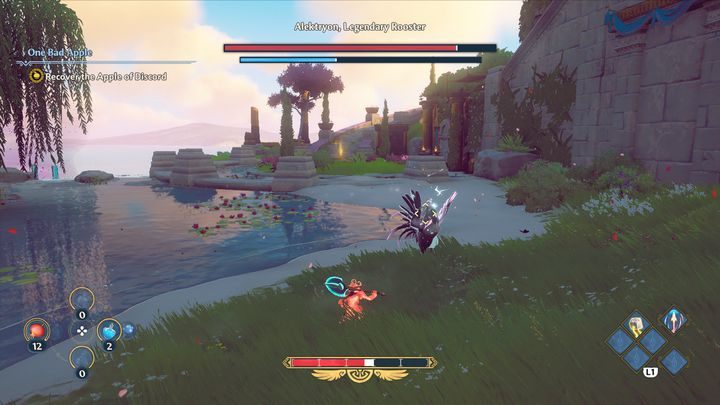 Alektryon attacks when it is not being attacked - Immortals Fenyx Rising: Saving Our Hides - walkthrough - Main missions - Immortals Fenyx Rising Guide