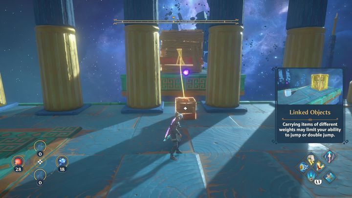 The main difficulty of Vault is connected objects - Immortals Fenyx Rising: Judgment Day - walkthrough - Athenas quests - Immortals Fenyx Rising Guide