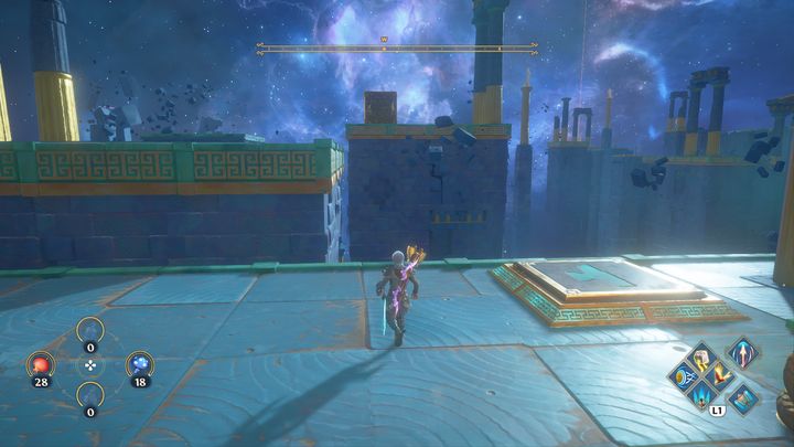 You will notice three paths, first take one on the left - Immortals Fenyx Rising: Judgment Day - walkthrough - Athenas quests - Immortals Fenyx Rising Guide