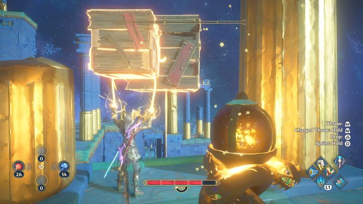 There you will find a wooden box - Immortals Fenyx Rising: Judgment Day - walkthrough - Athenas quests - Immortals Fenyx Rising Guide