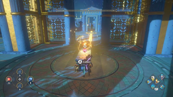 After defeating Medusa, pick up the essence of Athena - Immortals Fenyx Rising: Judgment Day - walkthrough - Athenas quests - Immortals Fenyx Rising Guide