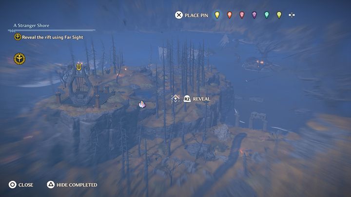 Far Sight allows you to see much further, to track quests, and most importantly, to discover icons on the map - Immortals Fenyx Rising: Tips for beginners - Basics - Immortals Fenyx Rising Guide