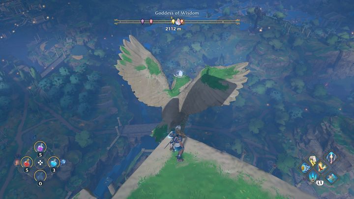 Make a quick trip to the statue of the Goddess of Wisdom - Immortals Fenyx Rising: Ambrosia (Grove of Kleos) - map - Kleoss Grove - Immortals Fenyx Rising Guide