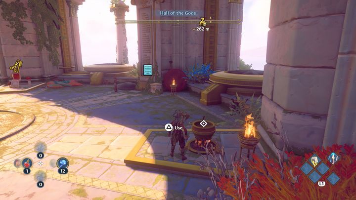 This cauldron allows you to produce potions that will help you in battle - Immortals Fenyx Rising: The Hall of the Gods - Basics - Immortals Fenyx Rising Guide