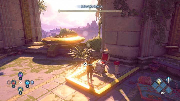 Aphrodite's Beauty Chair allows you to change the appearance of your main character - Immortals Fenyx Rising: The Hall of the Gods - Basics - Immortals Fenyx Rising Guide