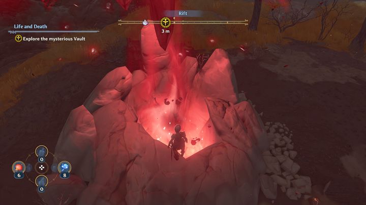 When you are near the marker, a cutscene will appear - Immortals Fenyx Rising: Life and Death - walkthrough - Main missions - Immortals Fenyx Rising Guide