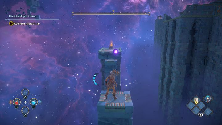 You will find a chest there - Immortals Fenyx Rising: Blurry Vision - walkthrough - Main missions - Immortals Fenyx Rising Guide