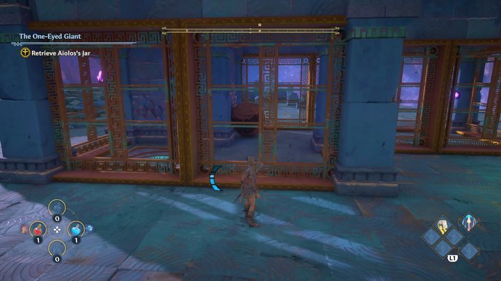 A little further, you will have to complete a task that involves spheres - Immortals Fenyx Rising: Blurry Vision - walkthrough - Main missions - Immortals Fenyx Rising Guide