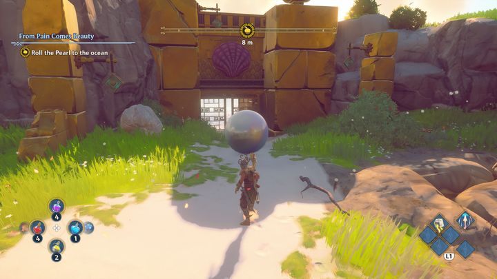 The last stage will involve more enemies for you to vanquish - Immortals Fenyx Rising: From Pain Comes Beauty - walkthrough - Aphrodites tasks - Immortals Fenyx Rising Guide