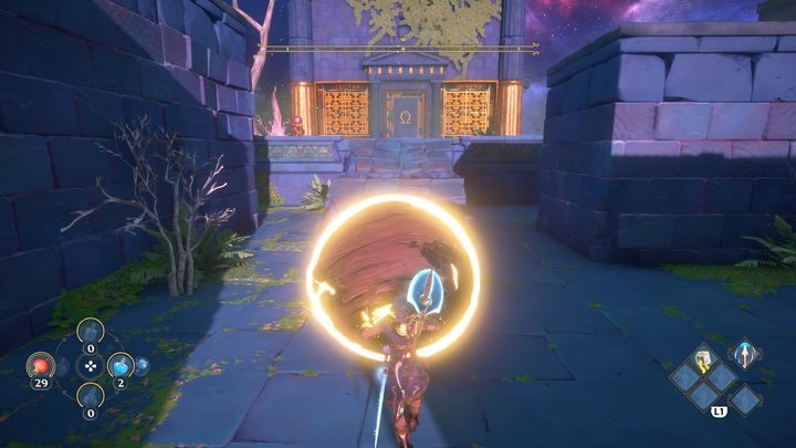 Your next task will be to roll a sphere to the top - Immortals Fenyx Rising: Mean Goddesses - walkthrough - Aphrodites quests - Immortals Fenyx Rising Guide