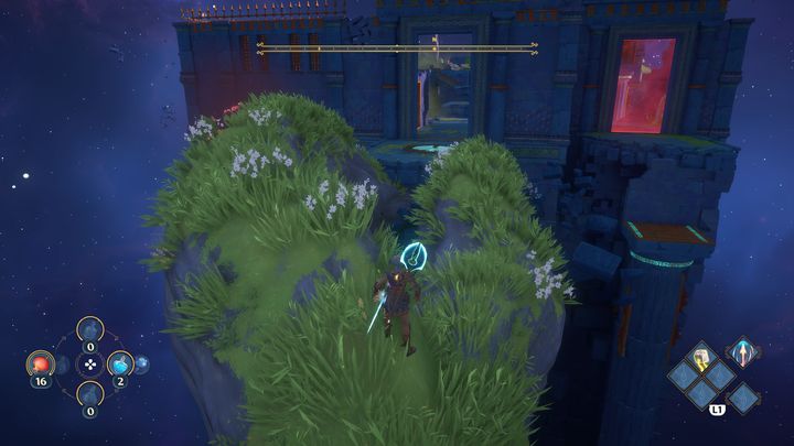 Go towards the destroyed roots and then head to the left - Immortals Fenyx Rising: Mean Goddesses - walkthrough - Aphrodites quests - Immortals Fenyx Rising Guide