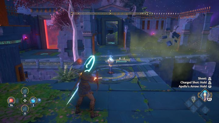 Walk forward a bit until you see a torch - Immortals Fenyx Rising: Mean Goddesses - walkthrough - Aphrodites quests - Immortals Fenyx Rising Guide