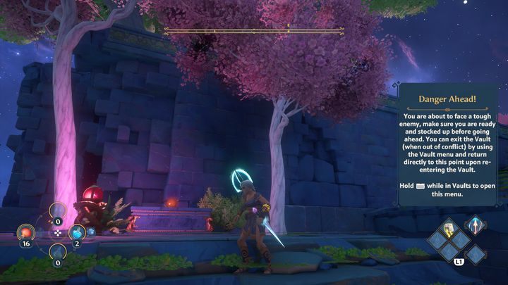 While going further, you will see a warning that speaks of a great threat from an enemy, whom you will now have to face - Immortals Fenyx Rising: Mean Goddesses - walkthrough - Aphrodites quests - Immortals Fenyx Rising Guide