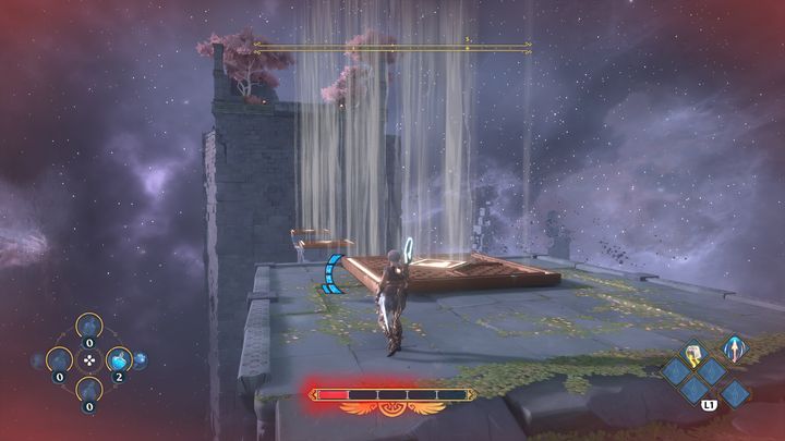 After defeating the boss, head further toward the wind gusts - Immortals Fenyx Rising: Mean Goddesses - walkthrough - Aphrodites quests - Immortals Fenyx Rising Guide