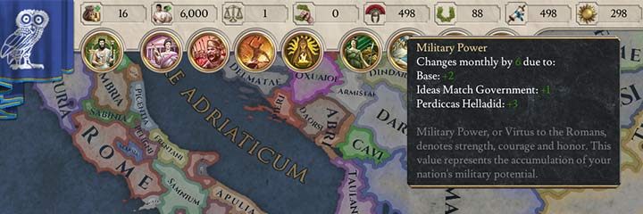 Gold - necessary for expansion, recruitment of troops, maintaining an army, paying your officials or for various diplomatic actions - Gold, resources and power points in Imperator Rome - Basic tips - Imperator Rome Guide