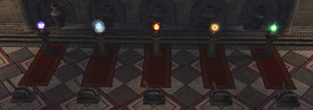 To get there, you have to solve a riddle - place color orbs like on the screen above - For Whom the Cowbell Tolls - Chapter II - The Once and Coming King - Impire - Game Guide and Walkthrough