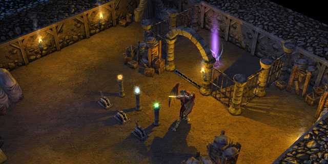 When you set the code, the gate opens and you get a device - A Fine Day to Kill - Chapter IV - The Lord of the Kings - warrant B - Impire - Game Guide and Walkthrough