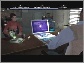 1 - Fahrenheit Indigo Prophecy: DEBRIEFING Police Station - Fahrenheit Indigo Prophecy: Walkthrough - Indigo Prophecy / Fahrenheit Game Guide & Walkthrough