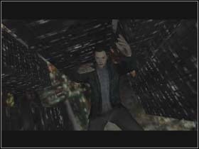 Finally you will fall down from the balcony - Fahrenheit Indigo Prophecy: THE STORM Lucas Apartment - Fahrenheit Indigo Prophecy: Walkthrough - Indigo Prophecy / Fahrenheit Game Guide & Walkthrough