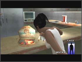 4 - Fahrenheit Indigo Prophecy: DARK OMEN Carlas Place - Fahrenheit Indigo Prophecy: Walkthrough - Indigo Prophecy / Fahrenheit Game Guide & Walkthrough