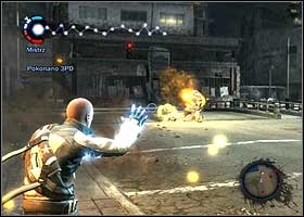 Zeke's buddy is dead - Old, gray-haired man - part 1 - Walkthrough - inFAMOUS - Game Guide and Walkthrough