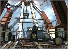 Use the Precision to kill the enemies from afar - Old, gray-haired man - part 2 - Walkthrough - inFAMOUS - Game Guide and Walkthrough