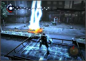 Jump on the substation's roof and you will have unlimited energy - Kessler's last message - part 1 - Walkthrough - inFAMOUS - Game Guide and Walkthrough